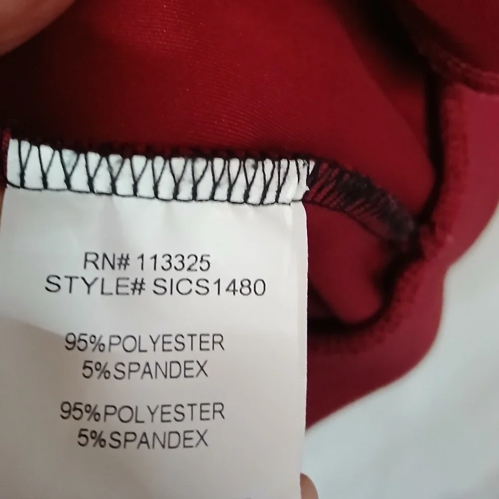 Standard Issue Mens Reto-inspired‎ Track Jacket Black Red Colorblock Zip Men Lg